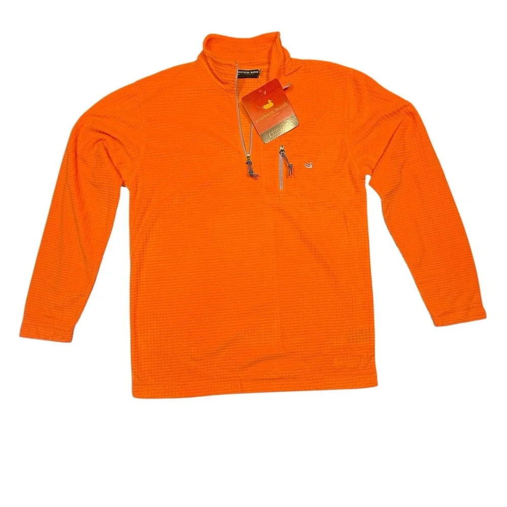Southern Marsh Mens FIELDTEC DUNE PULLOVER Small‎ In Coral